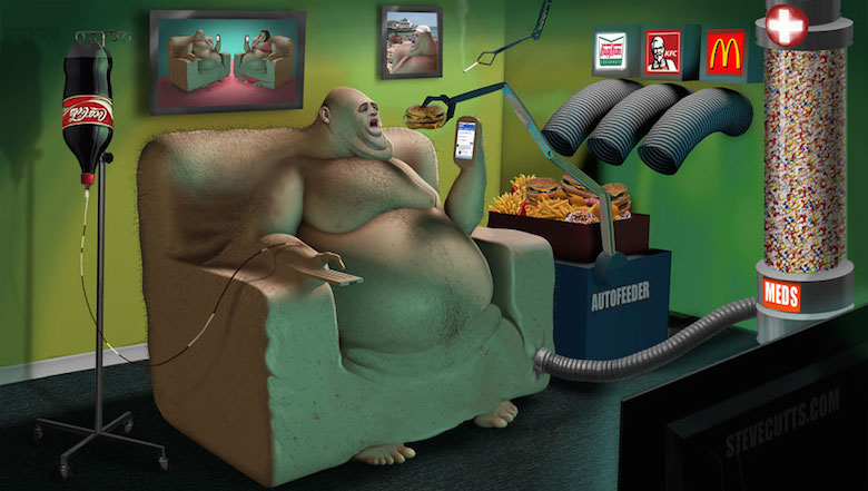 Steve Cutts Illustrations of our world today - 8