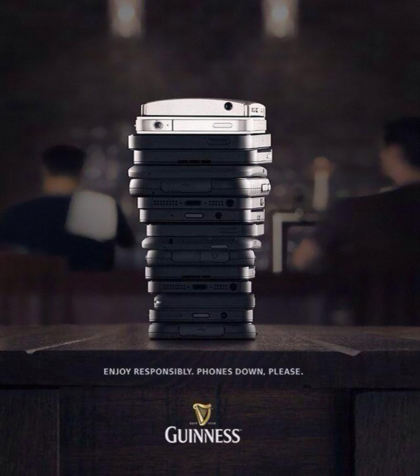 Guinness: Phones Down