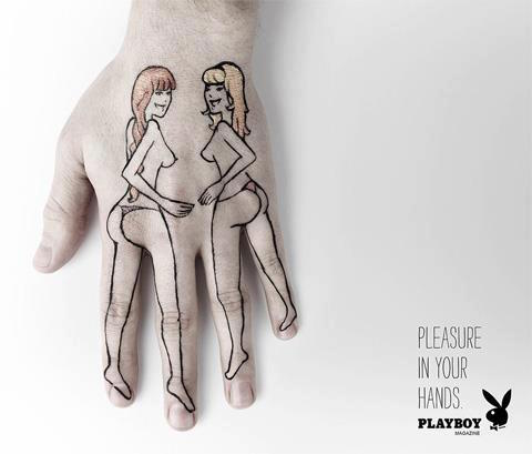 Playboy Magazine: Hands