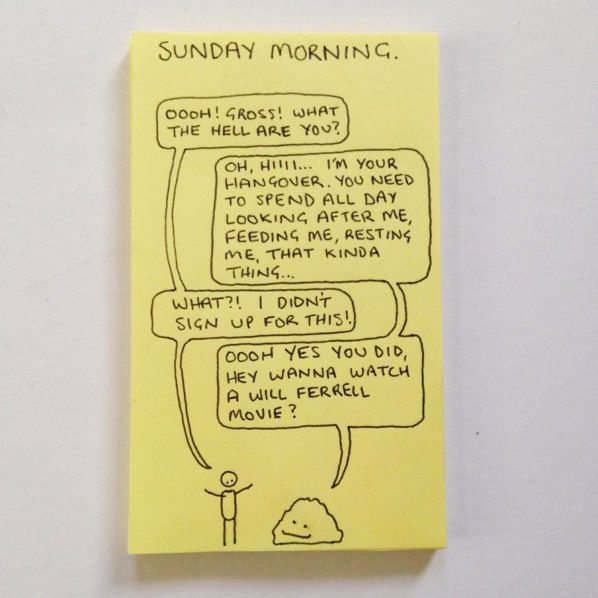 Funny Everyday Life Graphs & Drawings By Chaz Hutton - 12