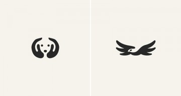10 Cute Animal Logos Created With Clever Use Of Negative Space