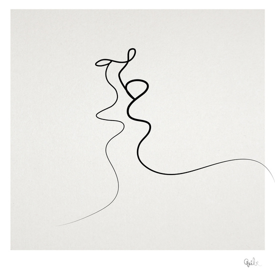 Amazing One-Line Illustrations Made With A Single, Continuous ...