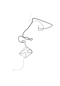 Amazing One-Line Illustrations Made With A Single, Continuous Pencil Stroke