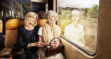 Elderly People Look At Their Younger Reflections In This Beautiful Photo Series By Tom Hussey