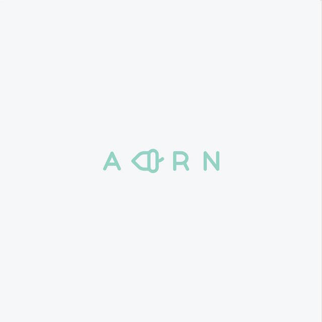 Clever Typographic Logos - Acorn