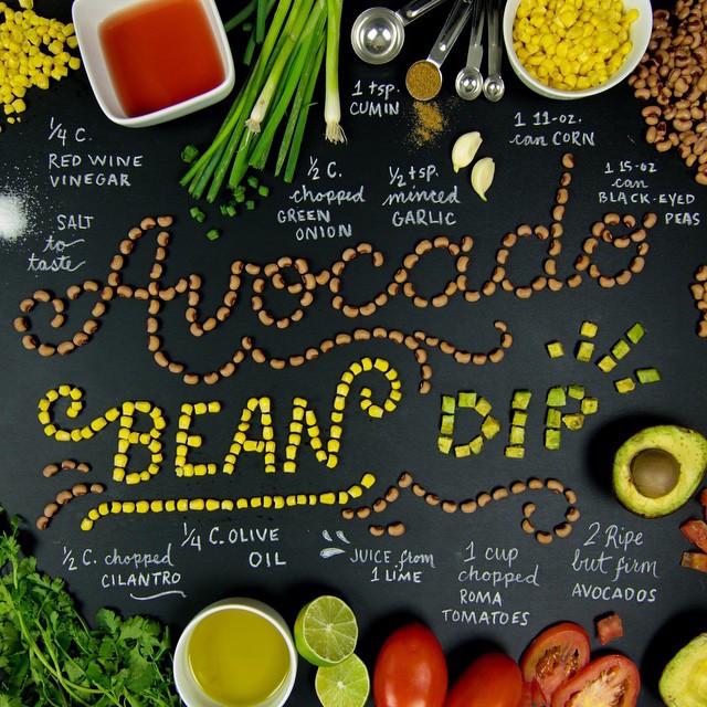 Food art and typography - 2