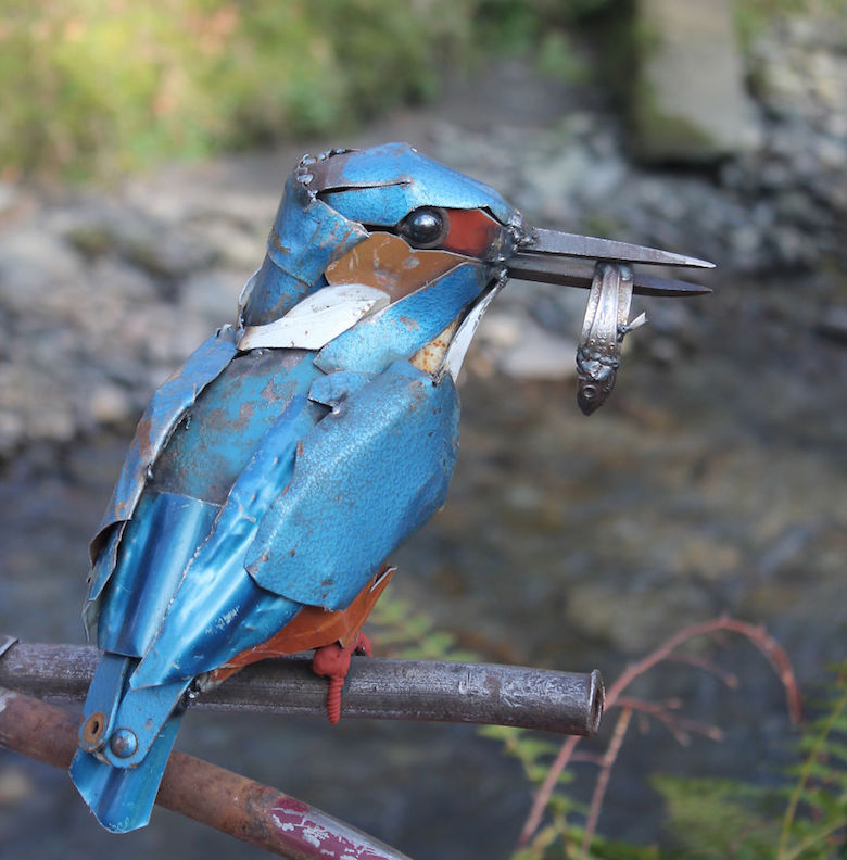 This Artist Turns Scrap Metal Into Incredible Animal Sculptures