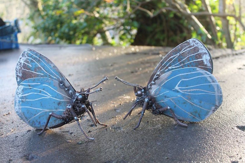 Scrap Metal Animal Sculptures - 2