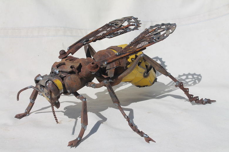 Scrap Metal Animal Sculptures - 8