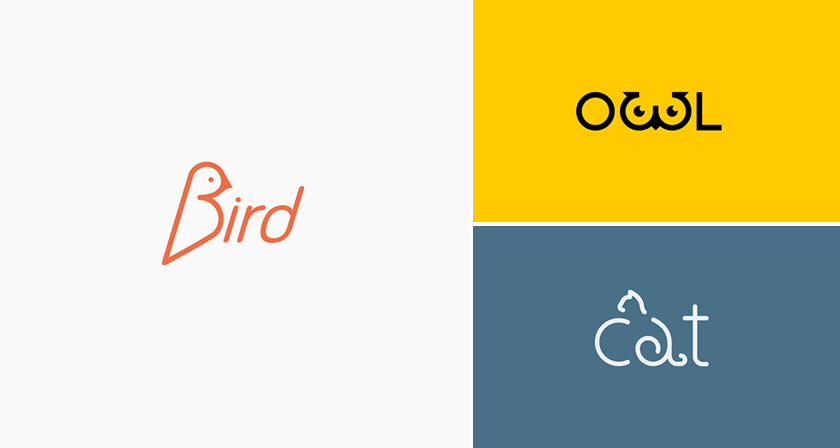 Clever Animal Logos That Show Their Shapes Within Their Names