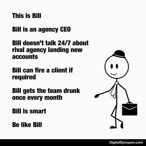 Meme 'Be Like Bill' adaptado para publicitários – veja como ficou