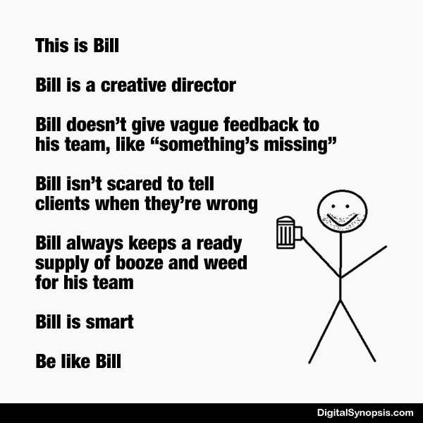 Be like Bill: Ad agency version - Creative Director