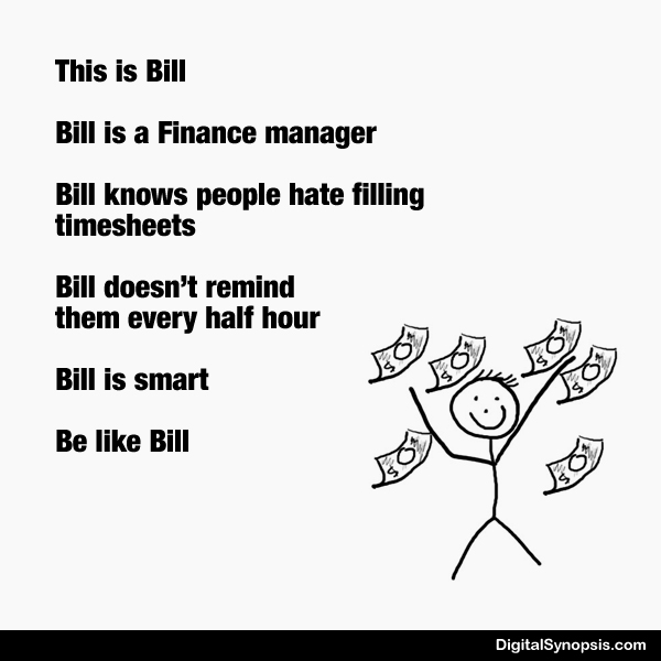 Be like Bill: Ad agency version - Finance Manager