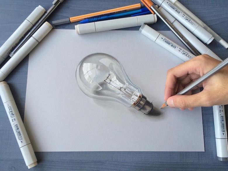 hyperrealistic-3d-art-drawings-sushant-rane-bulb-3.jpg