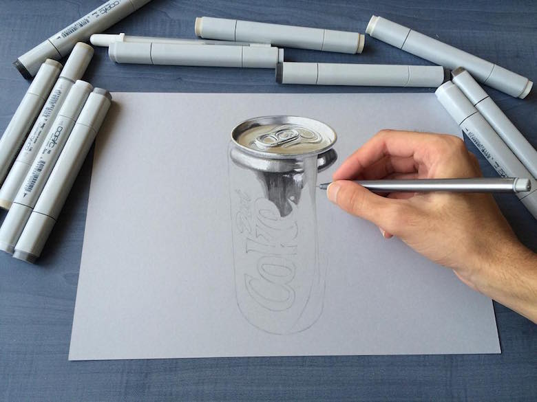 This Artist Creates 3D Drawings That Look Incredibly Real