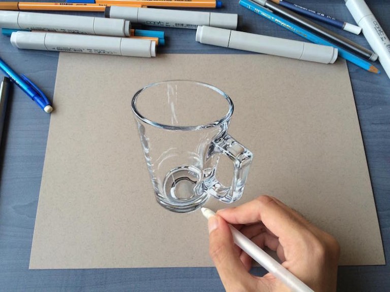 This Artist Creates 3D Drawings That Look Incredibly Real