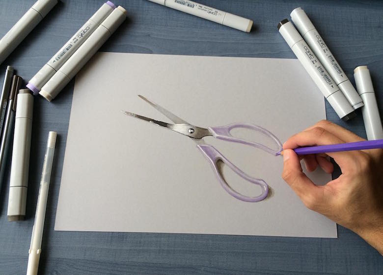 This Artist Creates 3D Drawings That Look Incredibly Real