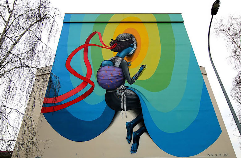 Street art & graffiti by Seth Globepainter (Julien Malland) - 25