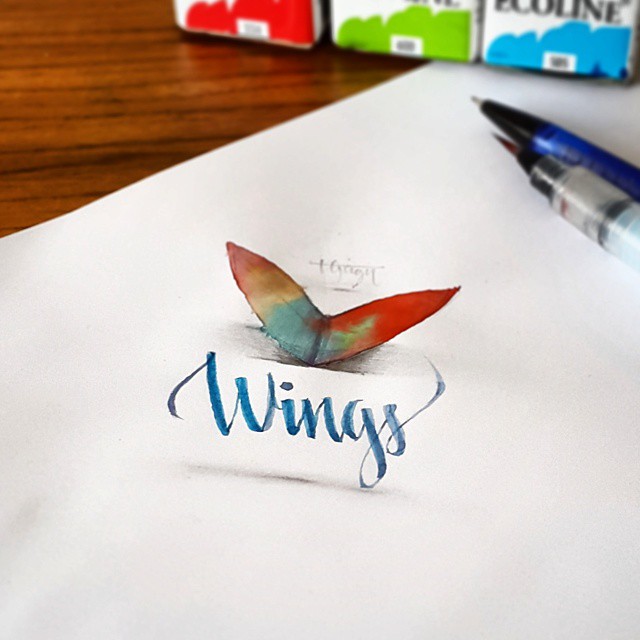 3d calligraphy and lettering by Tolga Girgin - 18