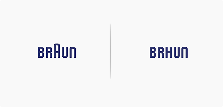 Famous logos affected by their products - Braun
