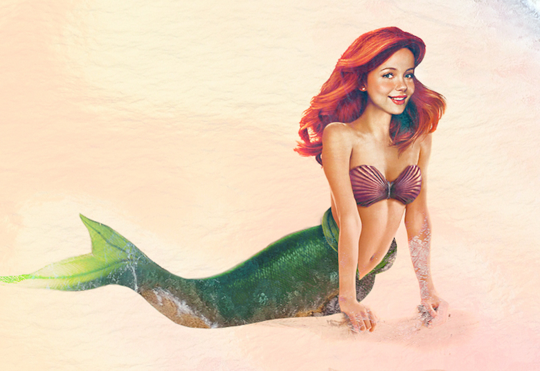 princess ariel look alike