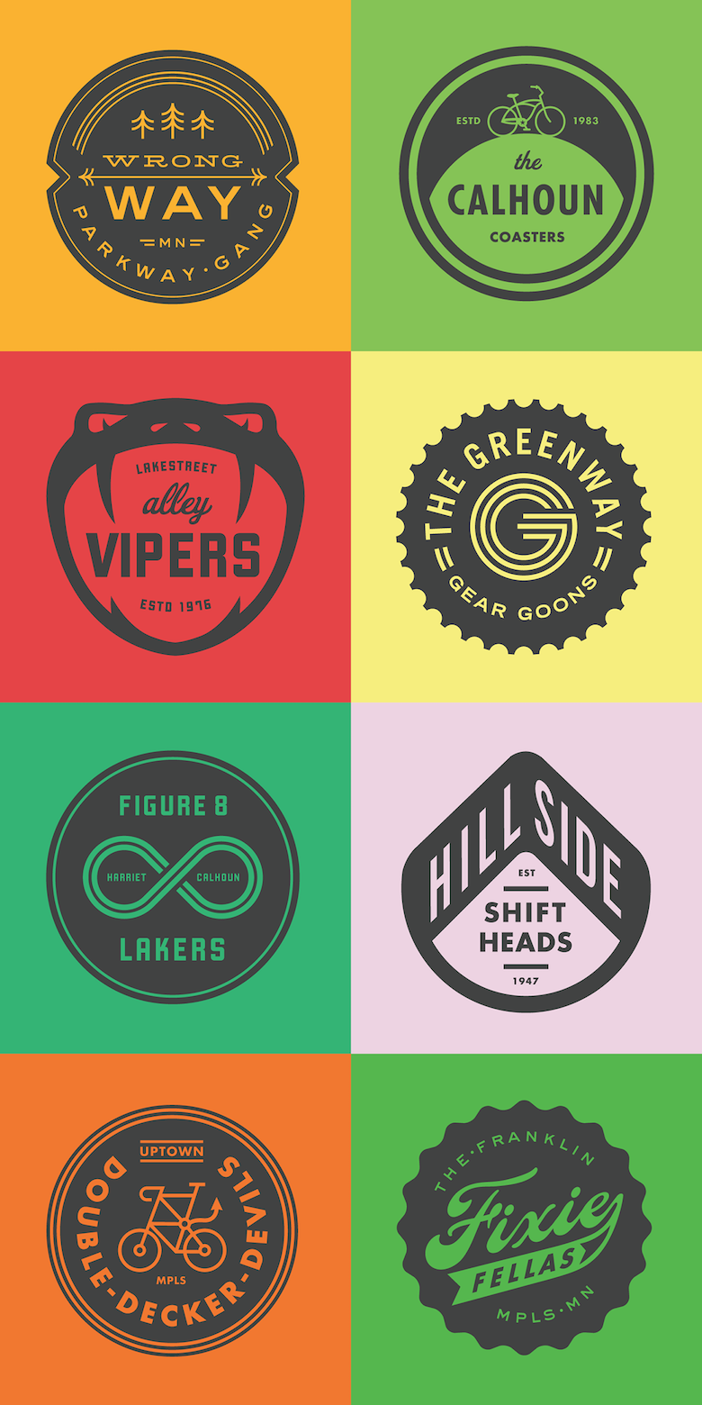 vintage style logo design