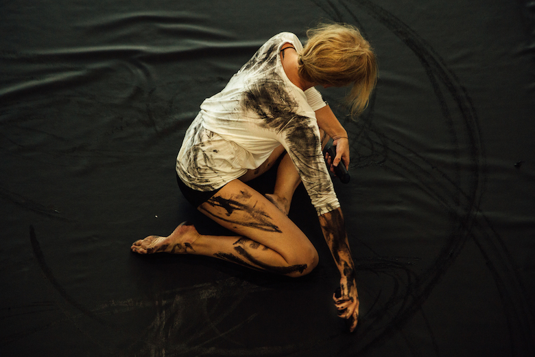 Dance movement art; Charcoal drawings by Heather Hansen - 11