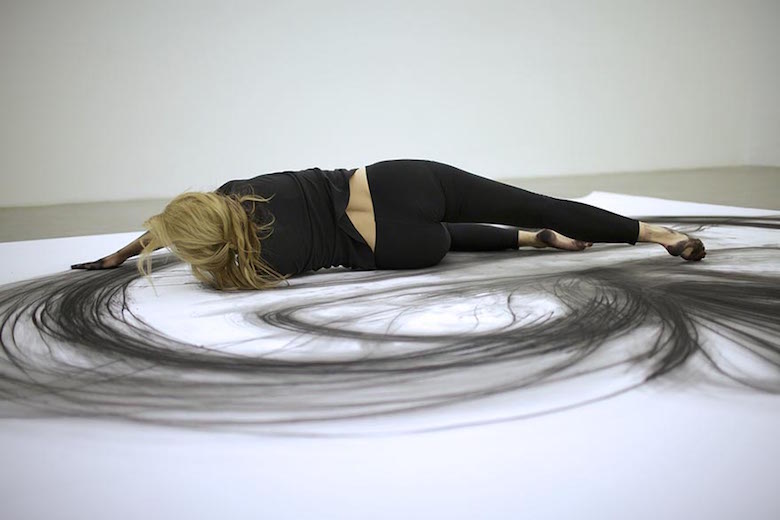 Dance movement art; Charcoal drawings by Heather Hansen - 16
