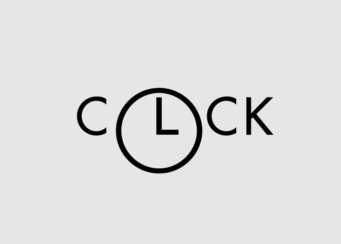 Word as Image: Clock