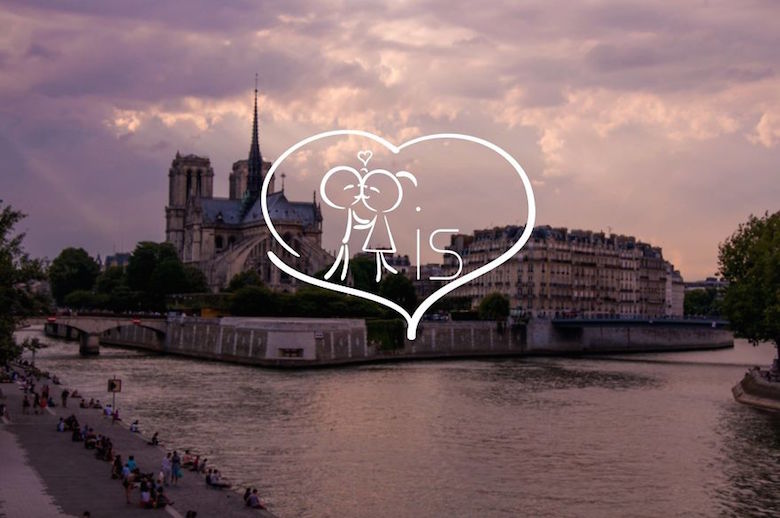 City logos & branding from their names - Paris