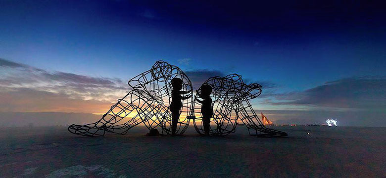 Love - Burning Man Sculpture (Inner Child) - 5