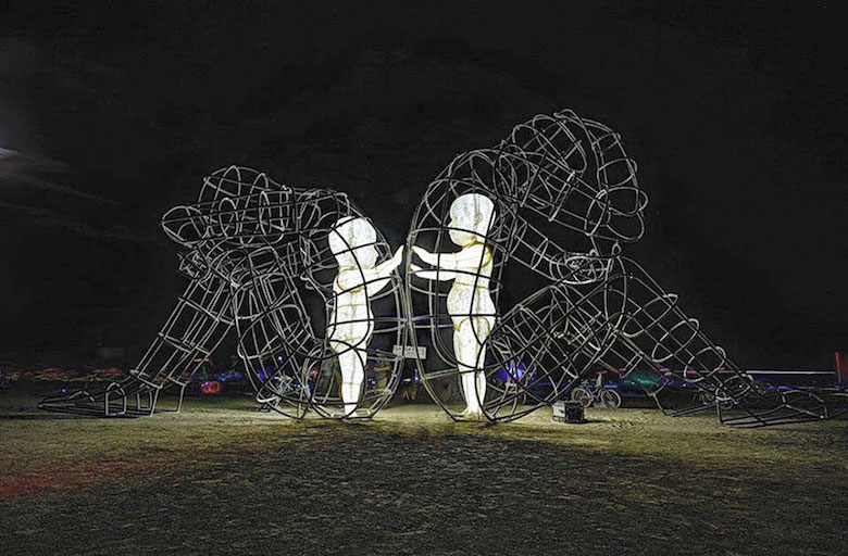 Love - Burning Man Sculpture (Inner Child) - 6