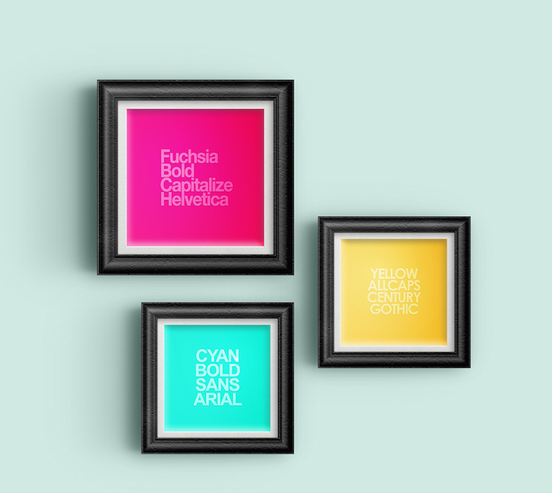 Metatype: Color, font, typography posters - 17