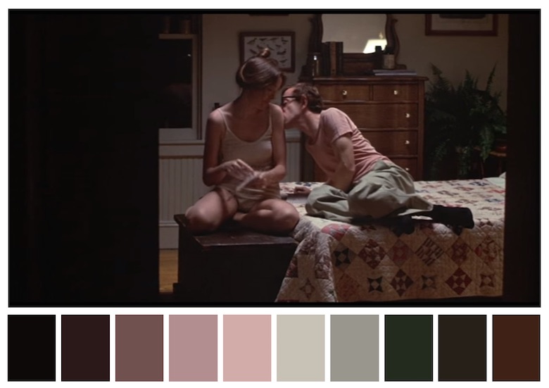 This Twitter Account Shares Color Palettes from Popular & Iconic Films