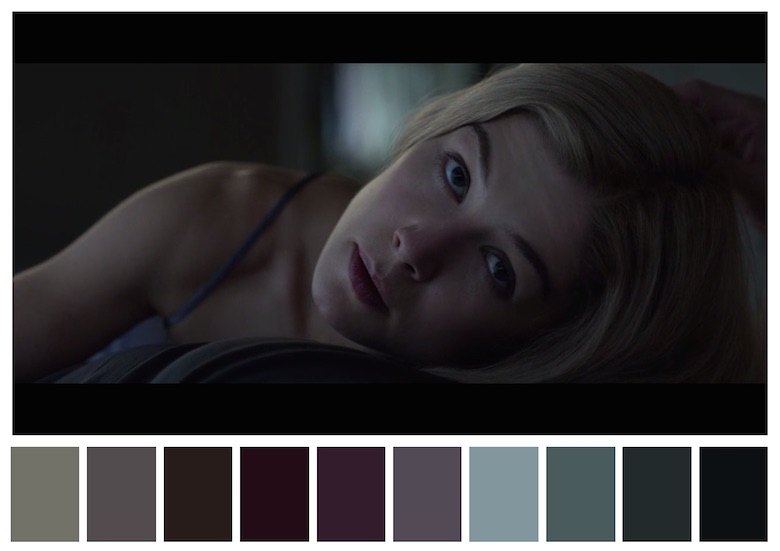 Cinema Palettes: Color palettes from famous movies - Gone Girl