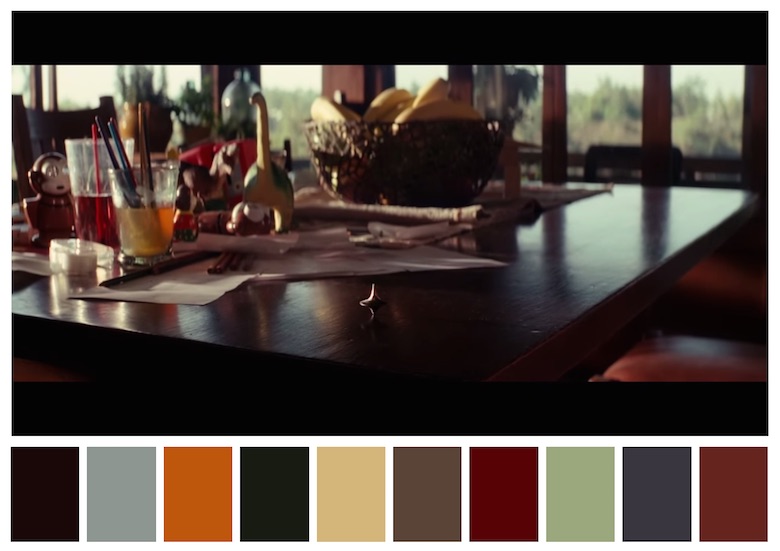 Cinema Palettes: Color palettes from famous movies - Inception