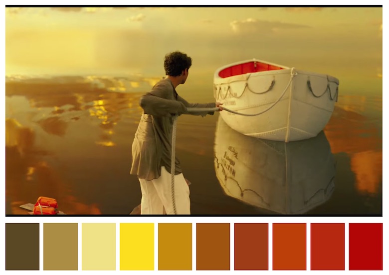 Color Palettes From Famous Movies Show How Colors Set The Mood Of A Film