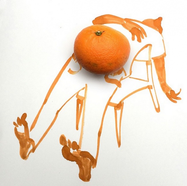 Artist uses everyday objects to complete his sketches - 29