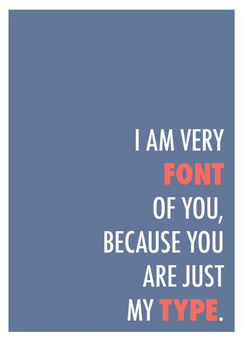 Graphic design & typography funny puns - 5