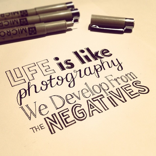 Beautiful, inspiring hand-lettered tips for creatives - 19