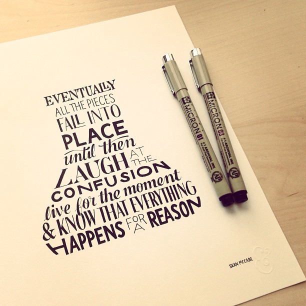 Beautiful, inspiring hand-lettered tips for creatives - 21