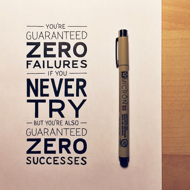 Beautiful, inspiring hand-lettered tips for creatives - 7