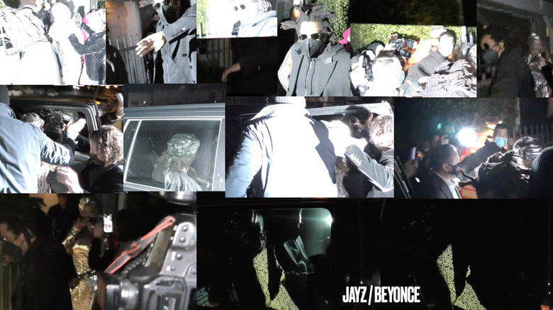 ISHU anti-flash, anti-paparazzi scarf - Jay Z / Beyonce
