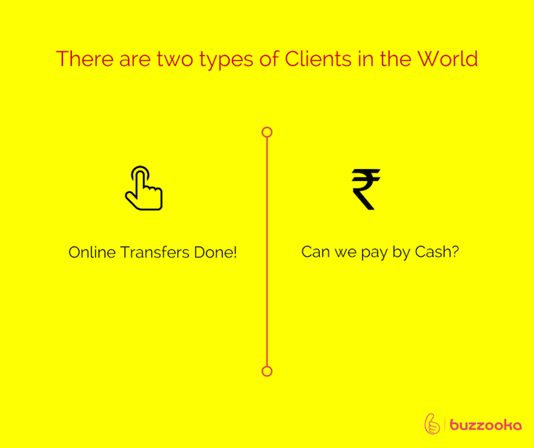 Two types of agency clients / Funny advertising, design projects - 5