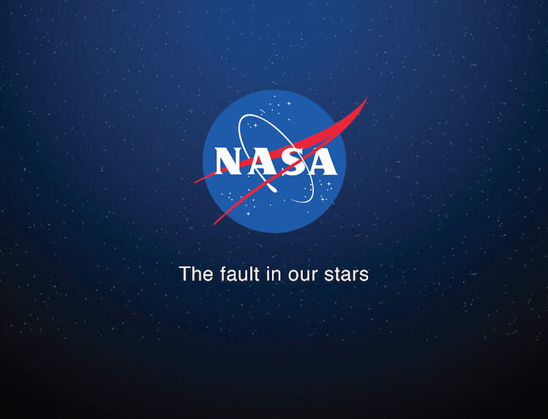 Brand taglines replaced with movie and book titles - NASA