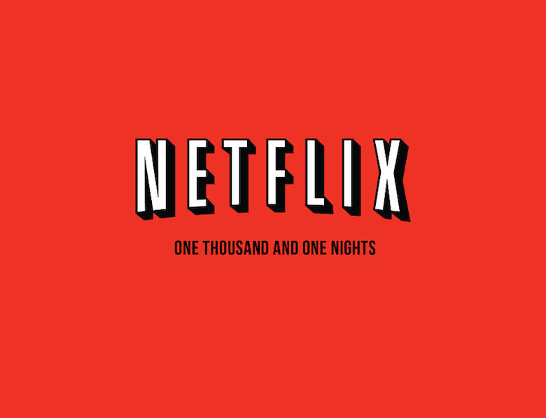 Brand taglines replaced with movie and book titles - Netflix