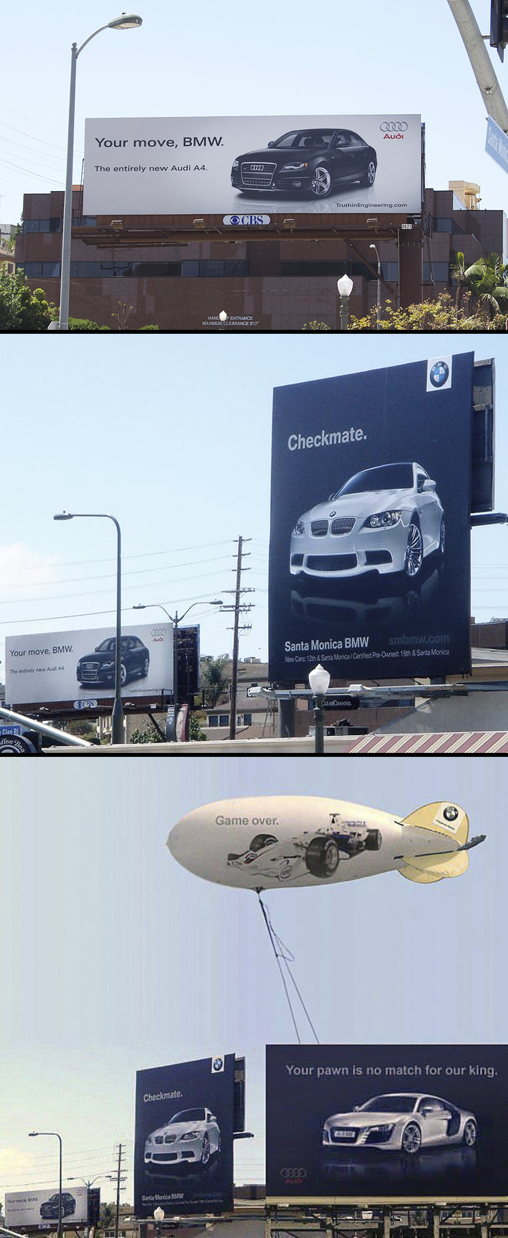 BMW vs. Audi - Billboard Battle