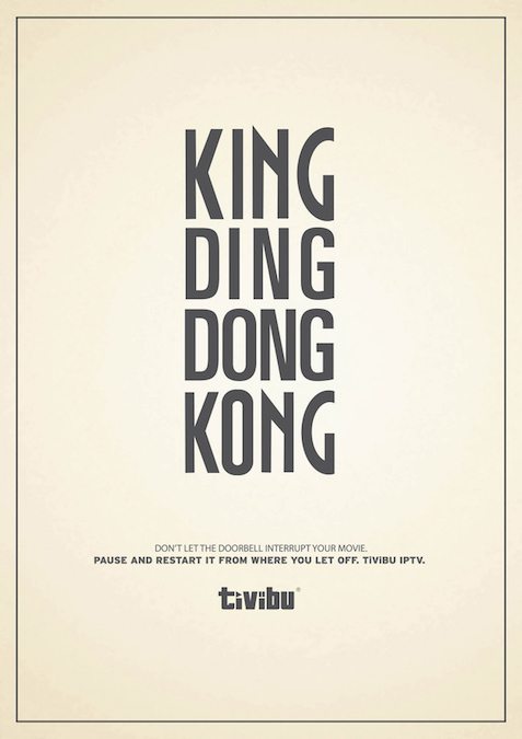 King Ding Dong Kong. Don't let the doorbell interrupt your movie. - Tivibu