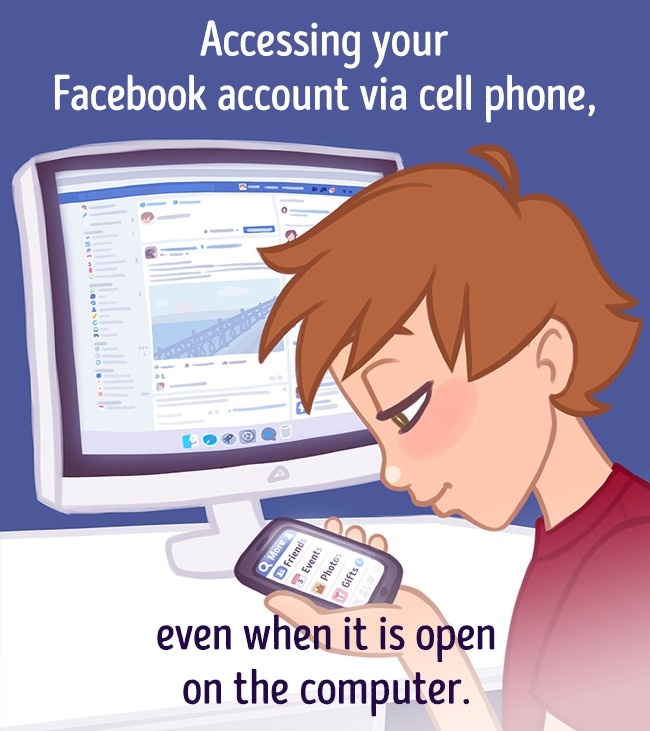 Honest illustrations that show how we behave on social media - 10