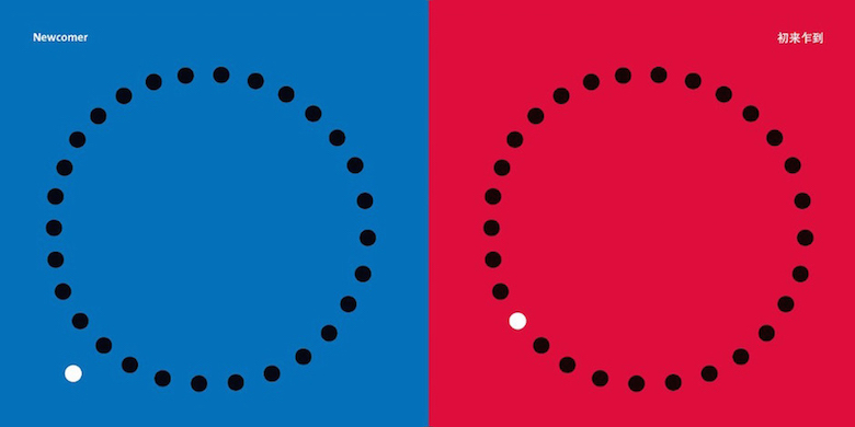 East vs West cultural differences - how newcomers are treated illustration comparing Eastern and Western social behavior
